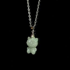 Hello Kitty Jade necklace